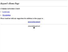 Tablet Screenshot of kayani.net
